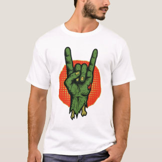 Zombie Rock on Hand! T-Shirt