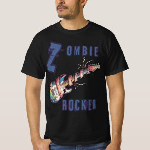 Zombie Rocker Guitar T-Shirt