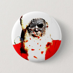 Zombie Santa Button