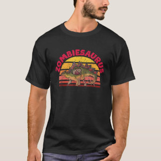 Zombie saurus Halloween Dinosaur T Rex Zombie T-Shirt