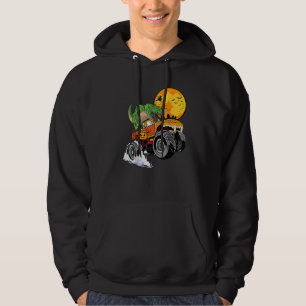 Zombie Saurus T Rex Halloween 2022 Trick Or Treat Hoodie