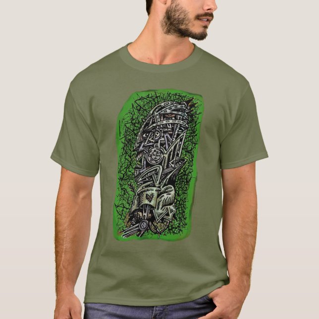 Zombie Sergeant, by Brian Benson T-Shirt (Front)
