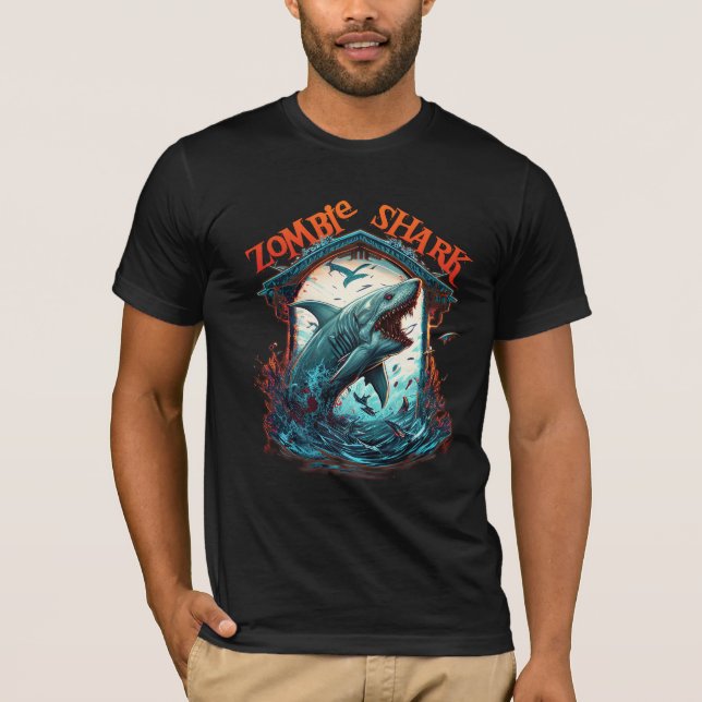 Zombie Shark T-Shirt (Front)