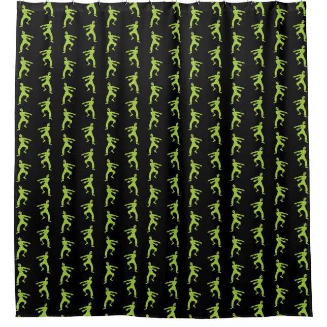 Zombie Shower Curtain (Front)