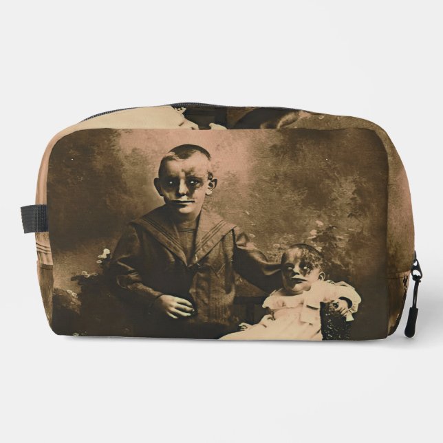 Zombie Siblings  Dopp Kit (Front)