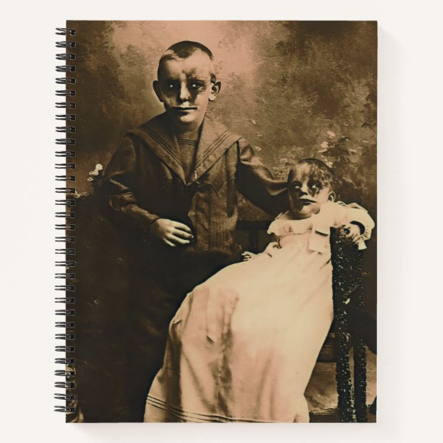 Zombie Siblings  Notebook (Front)