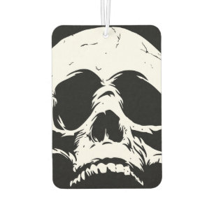 Zombie Skull Face Car Air Freshener
