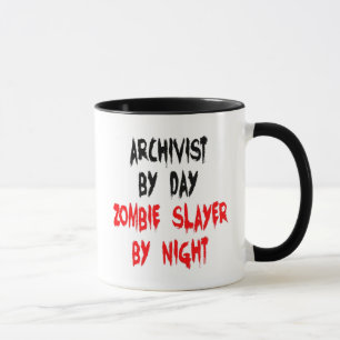 Zombie Slayer Archivist Mug