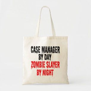 Zombie Slayer Case Manager Tote Bag
