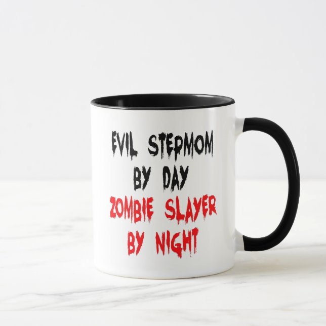 Zombie Slayer Evil Stepmom Mug (Right)