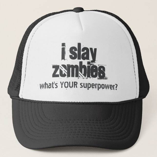 Zombie slayer hats (Front)