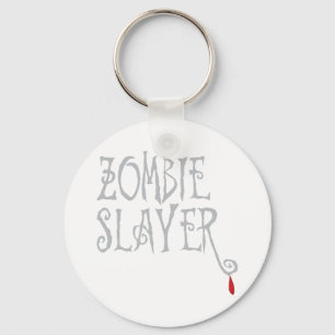 Zombie Slayer Key Ring
