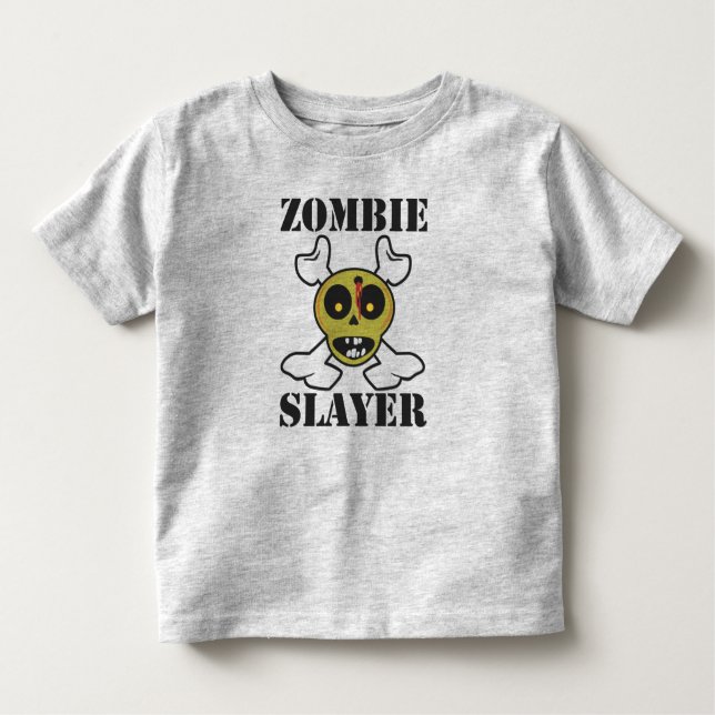 Zombie Slayer Kids Toddler T-Shirt (Front)