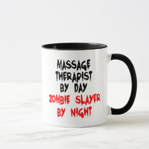 Zombie Slayer Massage Therapist Mug