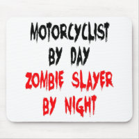 Zombie Slayer Motorcyclist