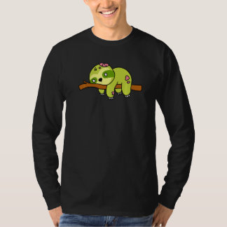 Zombie Sloth Halloween Animal Cute Monster Graphic T-Shirt
