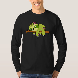 Zombie Sloth Halloween Animal Cute Monster Graphic T-Shirt