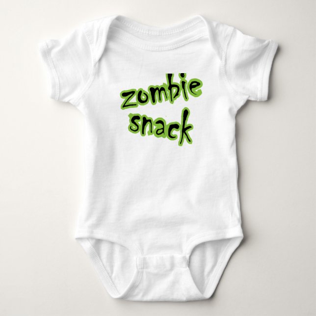 zombie_snack baby bodysuit (Front)