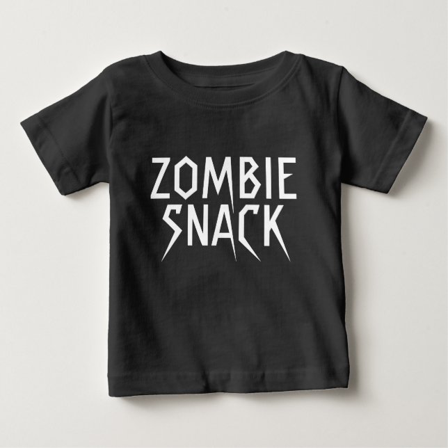 Zombie Snack Baby T-Shirt (Front)