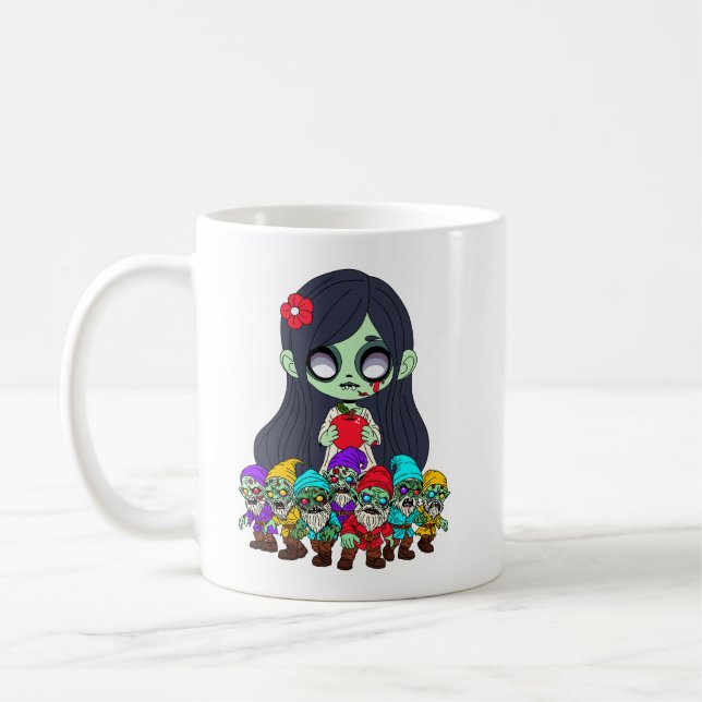 Zombie Snow White Coffee Mug (Left)