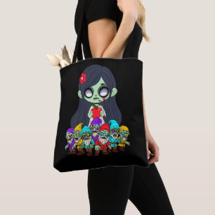 Zombie Snow White Tote Bag
