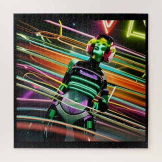 Zombie Space Disco Jigsaw Puzzle