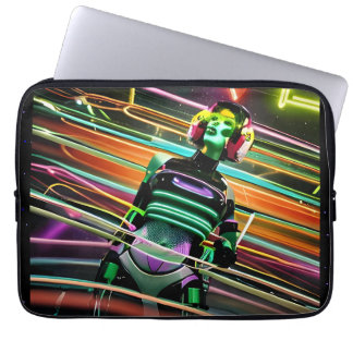 Zombie Space Disco Laptop Sleeve