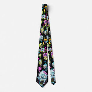 Zombie Splat Faces Tie