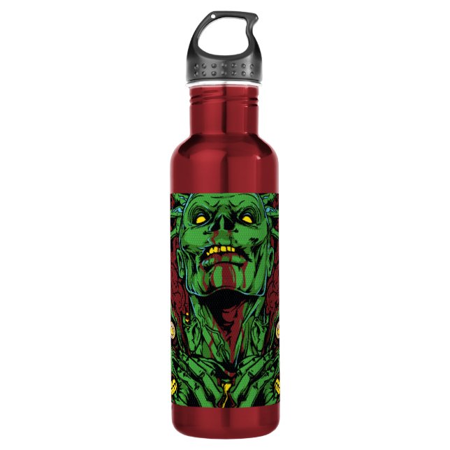 Zombie star 710 ml water bottle (Front)
