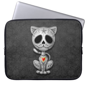 Zombie Sugar Kitten, dark Laptop Sleeve