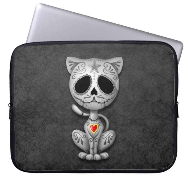 Zombie Sugar Kitten, dark Laptop Sleeve (Front)