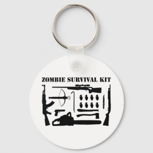 Zombie Survival Kit Key Ring
