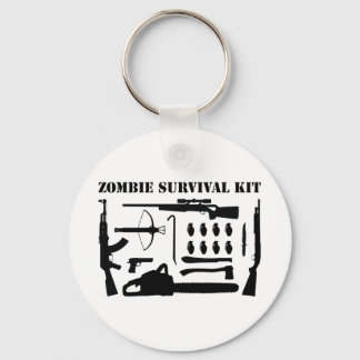 Zombie Survival Kit Key Ring