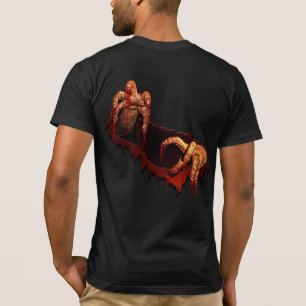 Zombie T-shirt Horror Zombie Undead Tee Shirt