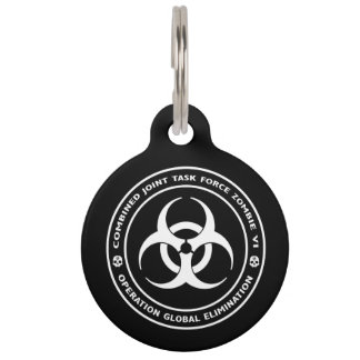 Zombie Task Force Pet Tag
