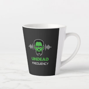 Zombie Techno Rave Latte Mug