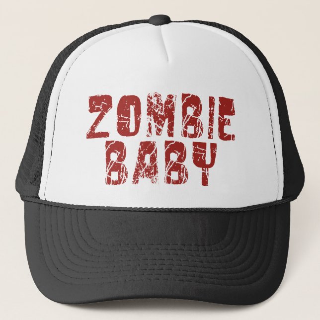 zombie trucker hat (Front)