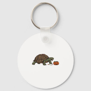 Zombie Turtle Candy Crawl - Spooky Slow Halloween  Key Ring