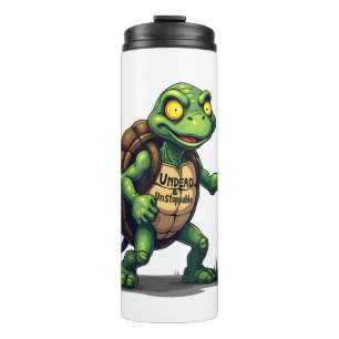 Zombie Turtle Thermal Tumbler