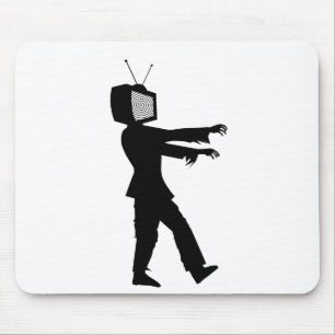 Zombie TV Mouse Pad