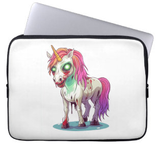 Zombie Unicorn Laptop Sleeve