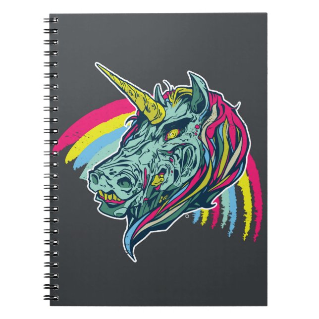 Zombie Unicorn Notebook (Front)