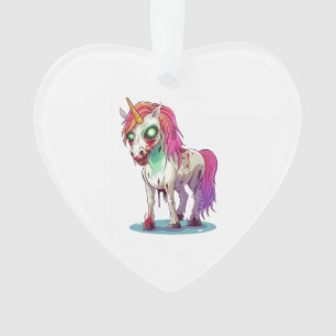  Zombie Unicorn Ornament