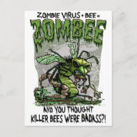 Zombie Virus add Bee equals Zombee