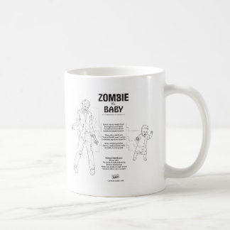 Zombie vs Baby Mug
