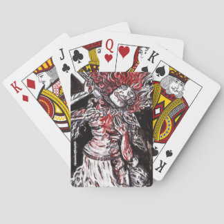 Zombie Wench Playing Cards