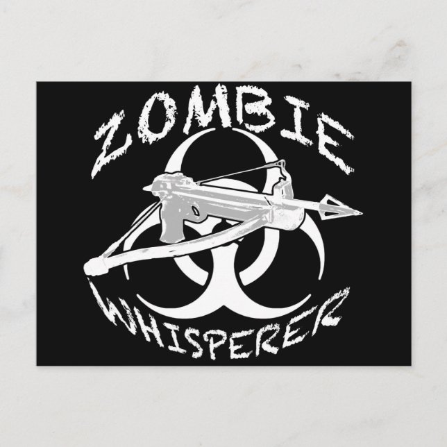 Zombie Whisperer 4w Postcard (Front)