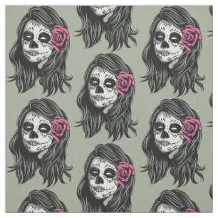 Zombie Woman custom colour fabric