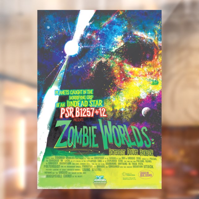 Zombie Worlds Halloween Galaxy of Horrors (Sheet 2)