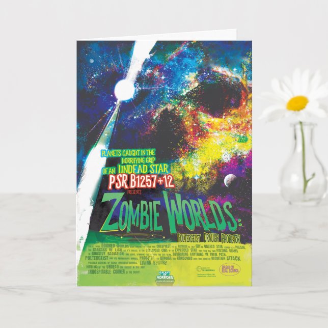 Zombie Worlds Halloween Galaxy of Horrors Card (Small Plant)
